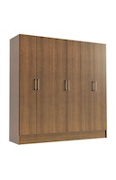 ROPERO MADESA 6 PUERTAS NIZA RUSTIC