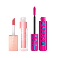 SET MAYBELLINE MASCARA FIREWORK + LIFTER GLOSS