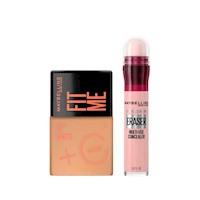 Pack Base Fit Me Fresh Tint + Corrector Instant Age Rewind