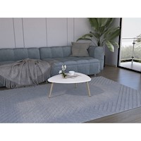 MESA DE CENTRO BAJA NARVIK - BLANCO | TUHOME