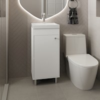VANITORIO RIVERA 1 PUERTA 84,0X40,2X32,0 CM | TUHOME