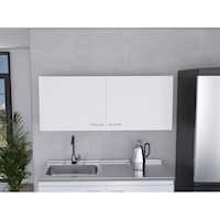 MUEBLE SUPERIOR COCINA NAPOLES 120CM - BLANCO | TUHOME