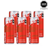 Packx6 Red Bull Watermelon Edition 250Ml