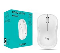 Mouse inalámbrico Logitech M240 silencioso BLANCO