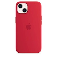 Silicone case IPHONE 13 RED