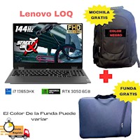 Laptop Lenovo Loq 15 Intel Core I7 13650hx 16gb Ram 1tb Ssd 15.6"144hz Rtx 3050