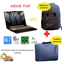 Laptop Asus Tuf F15 Fx507 Intel Core I7 13620h 16gb Ram 1tb Ssd 15.6 144hz Nvidia Rtx 4060 8gb