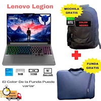 Laptop Lenovo Core I7-14650hx Legion 16" Ram 16gb, Ssd 512gb Ssd, Rtx 4060