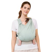 Mochila Fular Ergonomica Evolutiva maternelle Verde Apego, canguro, cojin de lactancia