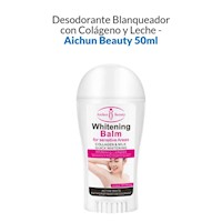 Desodorante Blanqueador con Colágeno y Leche - Aichun Beauty 50ml