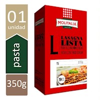 MOLITALIA LASAGÑA LISTA MOLITALIA 350 GR