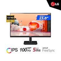 MONITOR LG 24MS500-B 23.8" FHD IPS 1920x1080 2HDMI 5MS 100Hz FREESYNC