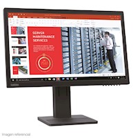 Monitor Lenovo ThinkVision E22-28, 21.5" FHD WLED IPS 60Hz HDMI Display Port VGA Negro