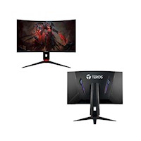 Monitor Teros TE-2766G 27 Pulgadas VA Curvo 180Hz FHD HDMI DP FREESYNC