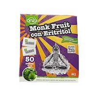 Monk Fruit c/ Eritritol Onza Caja 50 Sobres