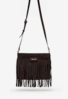 MORRAL DE GAMUZA FLECOS BOHO