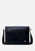 MORRAL GRANDE EN CUERO GRABADO