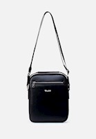 MORRAL MEDIANO EN CUERO GRABADO