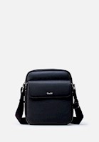 MORRAL DE ESTILO CASUAL EN CUERO GRABADO