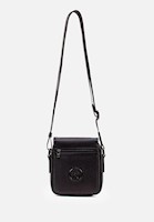 MORRAL PEQUEÑO EN CUERO GRABADO