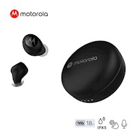Audífonos in ear Motorola Bluetooth Ipx5 Moto Buds 250 18hrs Negro