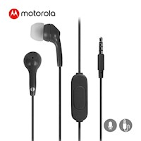 Audífonos Motorola IN EAR Wired C-Micro Earbuds 2-S  Negro