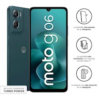 Celular Motorola Moto G06 4GB + 128GB Azul