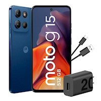 Celular Motorola G15 512GB 4GB Azul