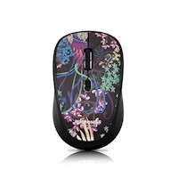 Mouse Inalambrico Micronics Boheme Con Diseño