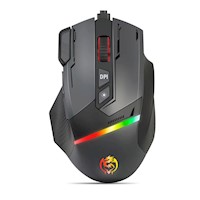 Mouse Cybertell Gamer Killer CBX M600 USB RGB 7200DPI Negro