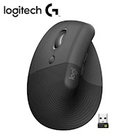 Mouse Logitech Lift Vertical Zurdos Ergonómico Black Bluetooth – USB