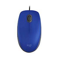 MOUSE LOGITECH M110 SILENT OPTICO USB AZUL