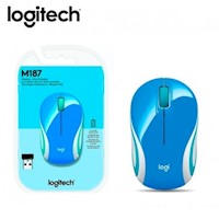 Mouse Logitech M187 Mini Wireless blue