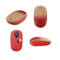 Mouse Inalámbrico TEROS TE-1223S 800-1600 DPI Receptor USB 4 Botones