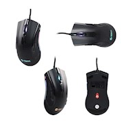 Mouse Teros TE-5167N USB 12800 DPI RGB Negro