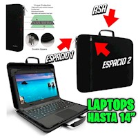 Funda para Laptop 14.6 Maleta con ASA - Negro