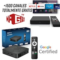 Convertidor Tv Android Certificado Con Entrada De Red Versión 2024 4k