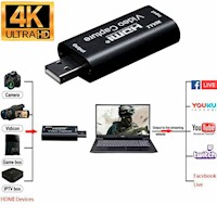 Capturador de video HDMI 4k caja de grabación streamer