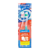 Cepillo Dental Family Doctor Masajeador - Pack 2Un