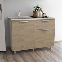 MUEBLE INFERIOR CON LAVAPLATOS FENDI | TUHOME