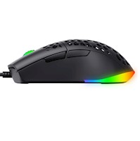 Mouse Gamer Havit MS1036 RGB Programable 7200 DPI Negro