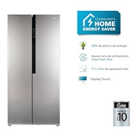 REFRIGERADORA MABE 518L MSD518LKRSS0 SILVER