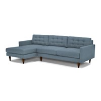 Seccional Izquierdo Modelo Eliot azul claro