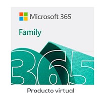 Microsoft 365 Family - 1 año - hasta 6 personas - Licencia Digital