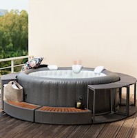 Piscina Spa Inflable MSpa modelo Ottoman para 6 personas