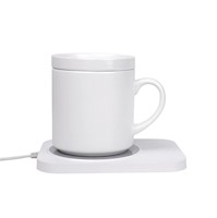 Taza de ceramica calefaccion termostatica cable USB P-Laptop MU-01- Blanco