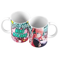 Taza Mug 11oz Anime Go toubun No Hanayome Quintillizas - MUG0384