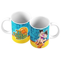 Taza Mug 11oz Pareja Dragon Ball - MUG1005