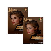 Shampoo Tinte Caramelo 8.11 25mlx10 en Sachets Musa 2 und
