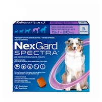 Antipulgas Perros Boehringer Nexgard Spectra L 15-30kg 3Tab